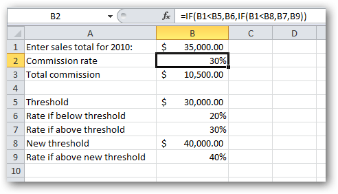 Tra tỉ lệ hoa hồng bằng VLOOKUP 