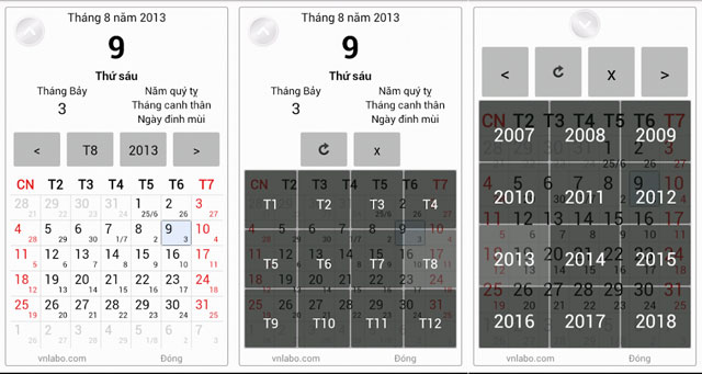 Vietnamese Calendar