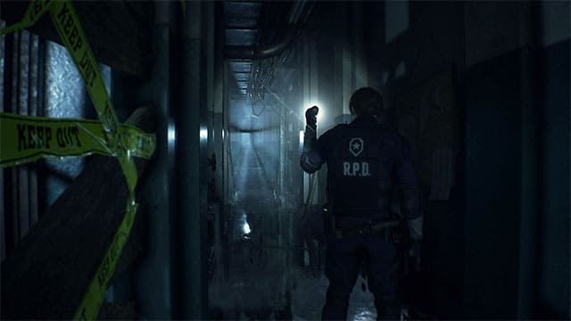 Không gian tĩnh lặng - u ám trong Resident Evil 2