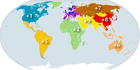 Danh sách mã vùng điện thoại các nước trên thế giới
