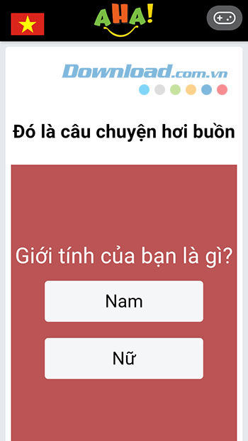 Chọn giới tính của bạn