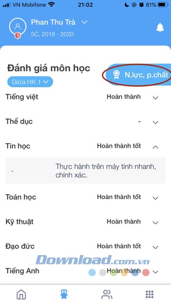 Đánh giá năng lực