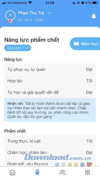 Năng lực phẩm chất