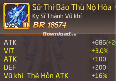 Báo Thù Nộ Hỏa - Kỵ Sĩ Thánh