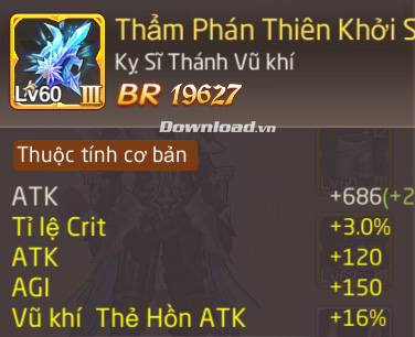 Thẩm Phán Thiên Khởi - Kỵ Sĩ Thánh