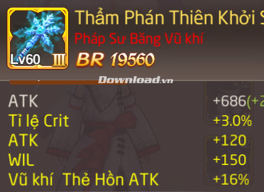 Thẩm Phán Thiên Khởi - Pháp Sư Băng