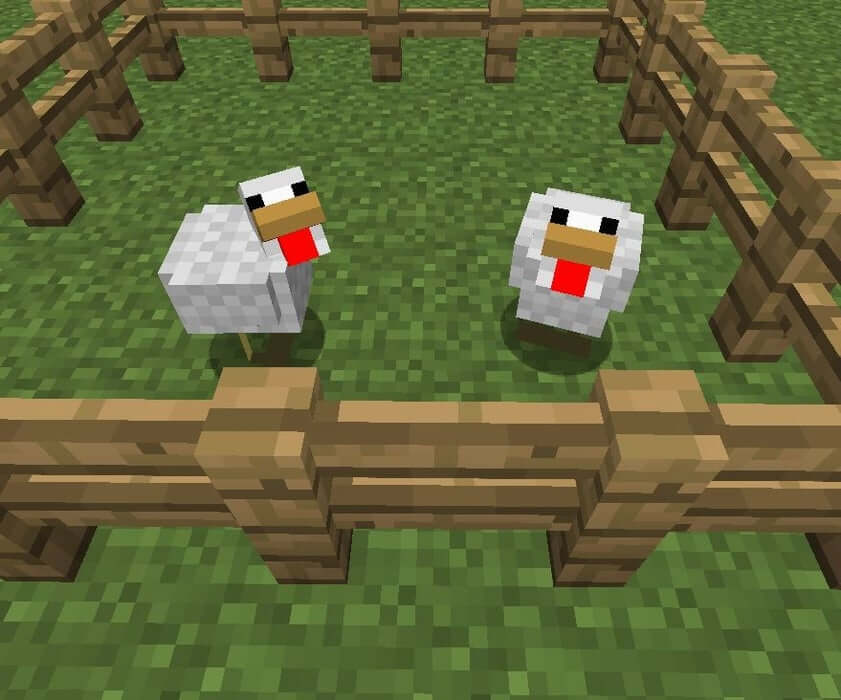 Mob gà trong Minecraft