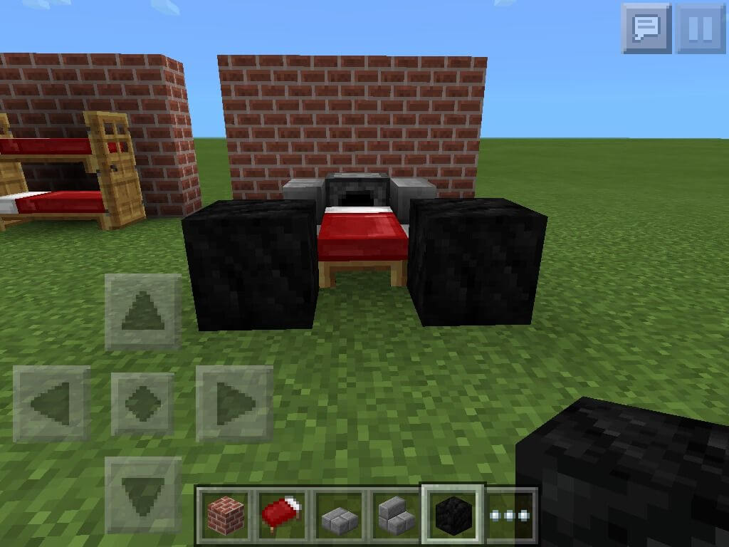 Lắp đặt giường độc đáo trong Minecraft