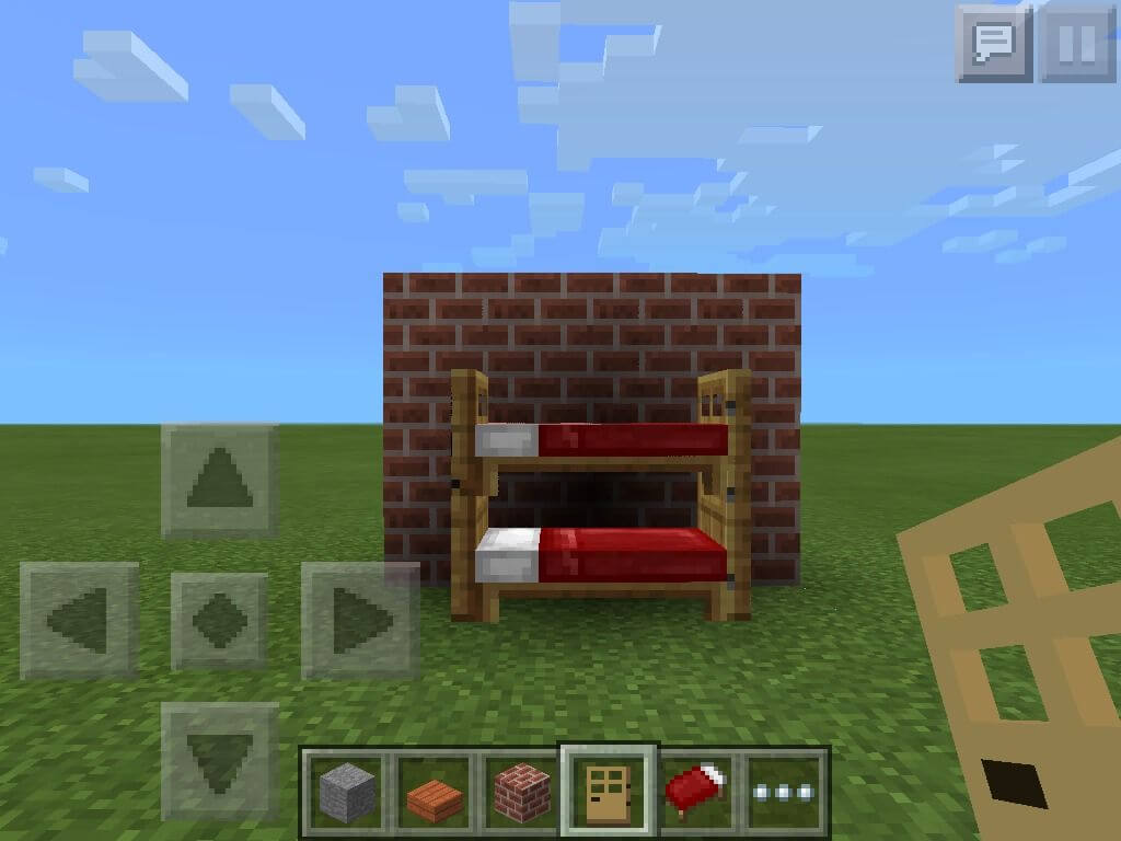 Hoàn thành giường tầng trong Minecraft
