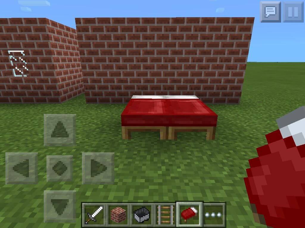 Lắp giường chính trong Minecraft