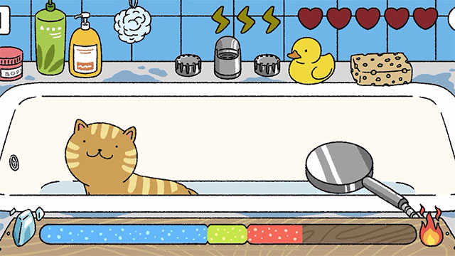 Tắm cho mèo Adorable Home