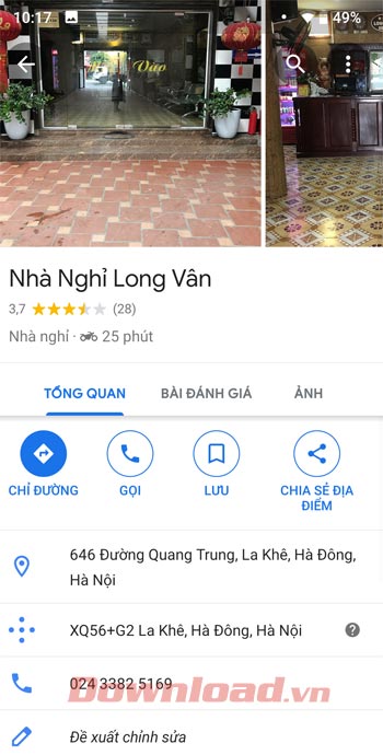 Xem nhà nghỉ