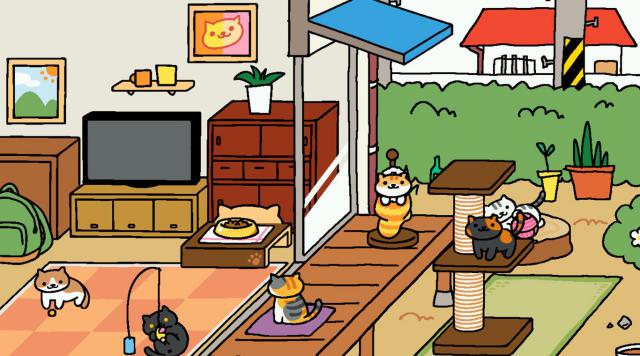 TOP game nuôi mèo, trang trí nhà cửa giống Adorable Home