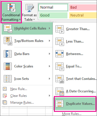 Định dạng theo điều kiện trên Excel