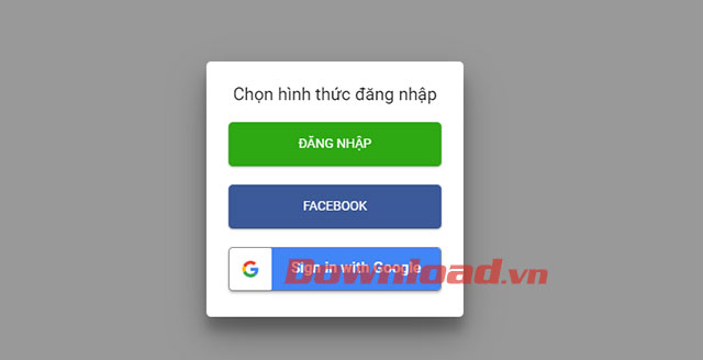 Đăng nhập Dấu Ấn Rồng