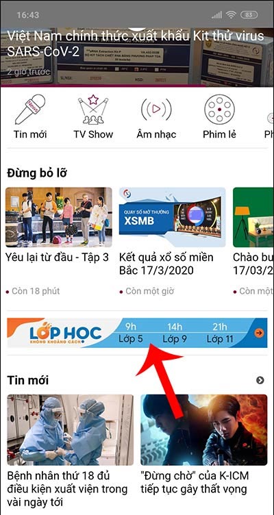 Lớp học không khoảng cách