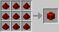 Khối đá đỏ (Block of Redstone)