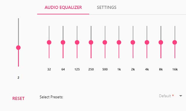 EQ Audio Equalizer là một ứng dụng Chrome