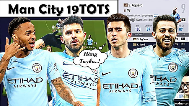 Xây dựng đội hình Manchester City trong game FIFA Online 4