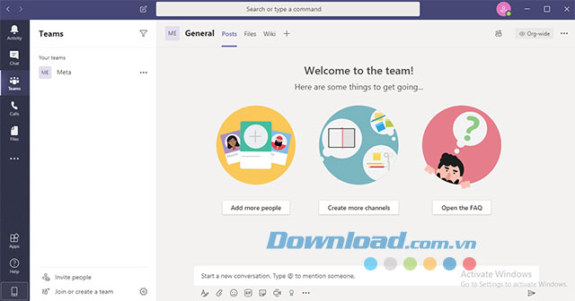 Bạn đã đăng nhập được vào Microsoft Teams để tạo hoặc tham gia cuộc họp với mọi người