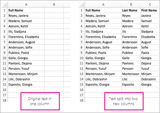 Bước 3 chuyển đổi text trong Excel