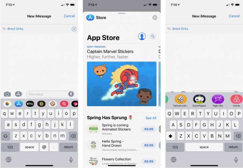 Truy cập game iMessage trên App Store