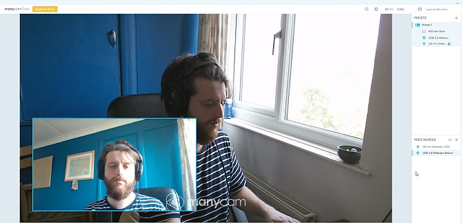 ManyCam mở ra webcam kép trên Skype