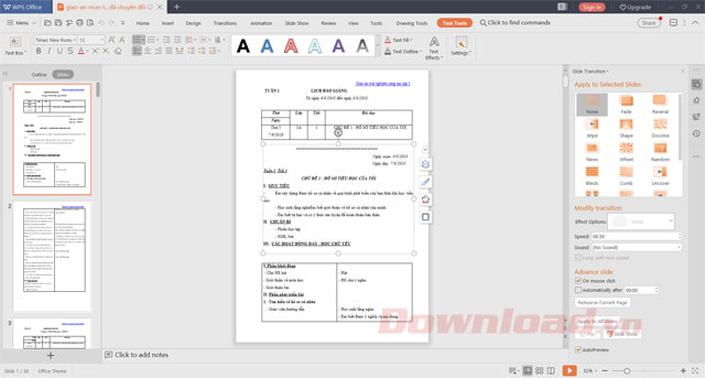 Mở file PowerPoint