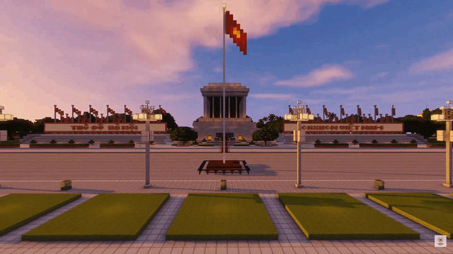 Game thủ Việt tái hiện toàn cảnh Lăng Bác trong Minecraft ...
