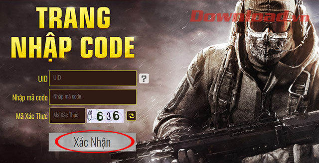 Nhập mã quà tặng game Call Of Duty Mobile VN
