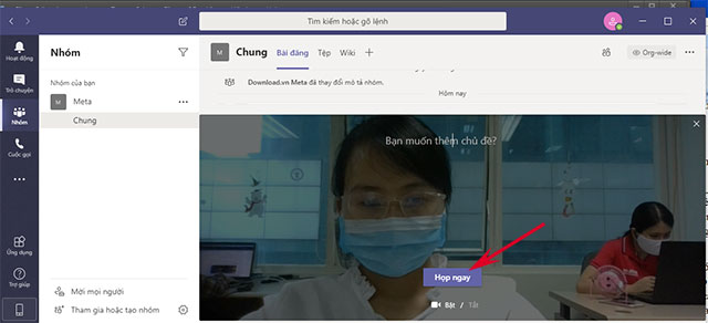 Microsoft Teams: Cách bật nền Background ảo khi gọi video, họp nhóm