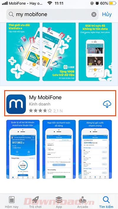 Chọn đúng ứng dụng của Mobifone
