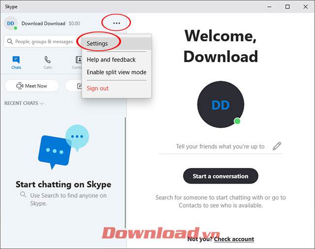 Cách đổi giao diện Skype sang tiếng Việt – Chuyển đổi ngôn ngữ Skype