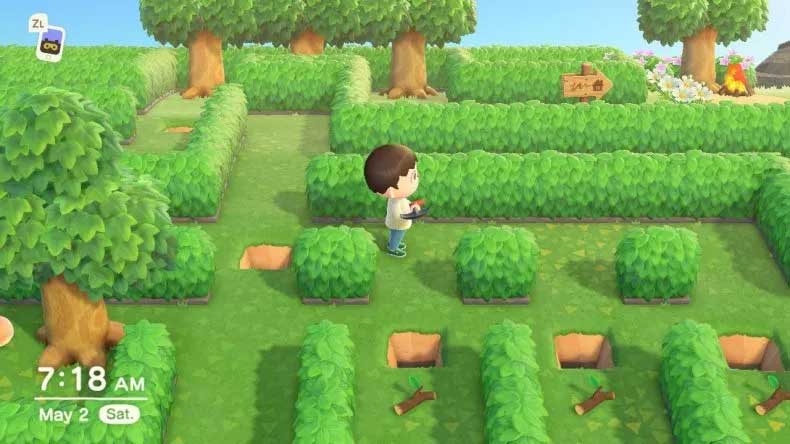 Mê cung của Animal Crossing: New Horizons