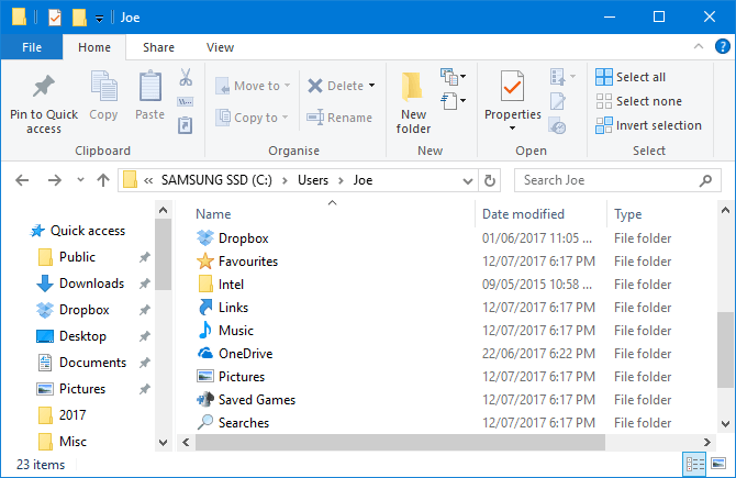 Lưu file vào thư mục của Windows
