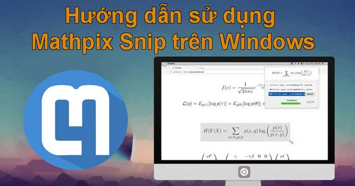 Hướng dẫn sử dụng Mathpix Snip trên Windows