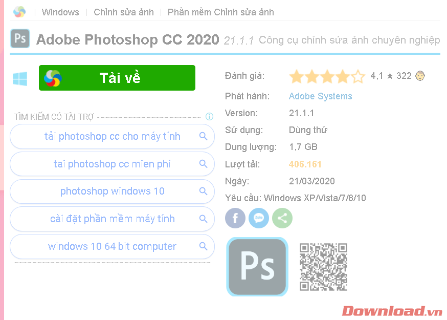 Cách tải và cài đặt Photoshop trên máy tính – Download.vn
