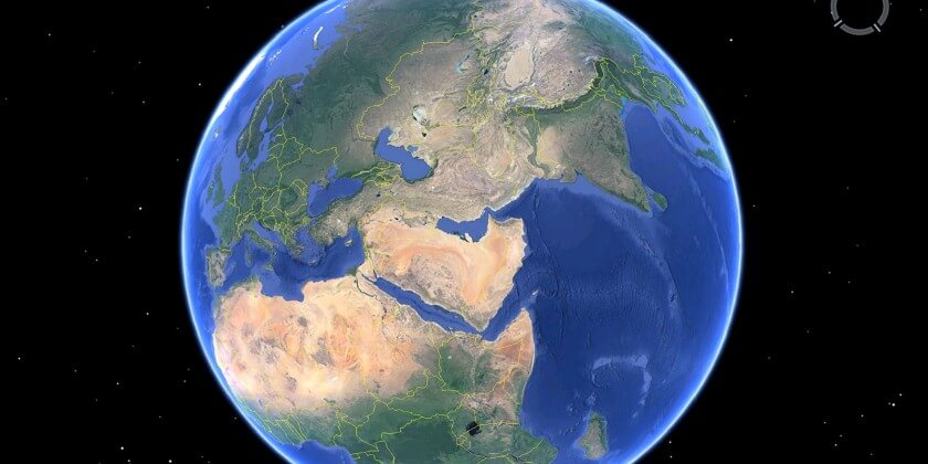Chụp ảnh vệ tinh trên Google Earth