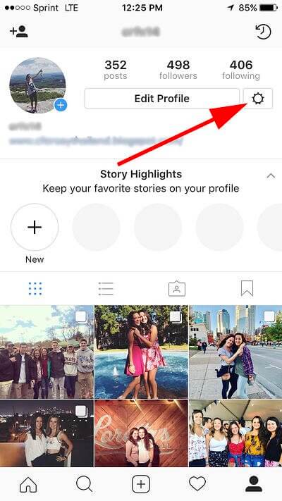 Cài đặt tắt thông báo trên Instagram