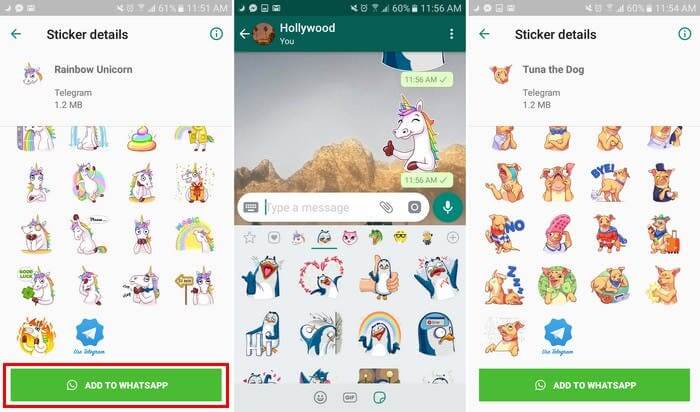 10 gói sticker ngộ nghĩnh cho WhatsApp
