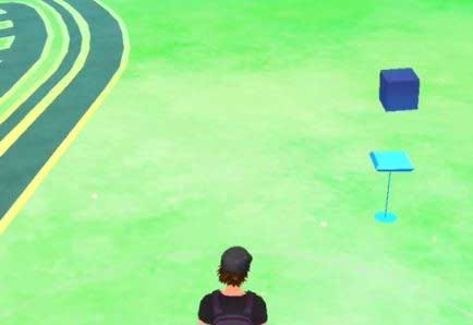 Khối vuông trên màn hình Pokemon Go