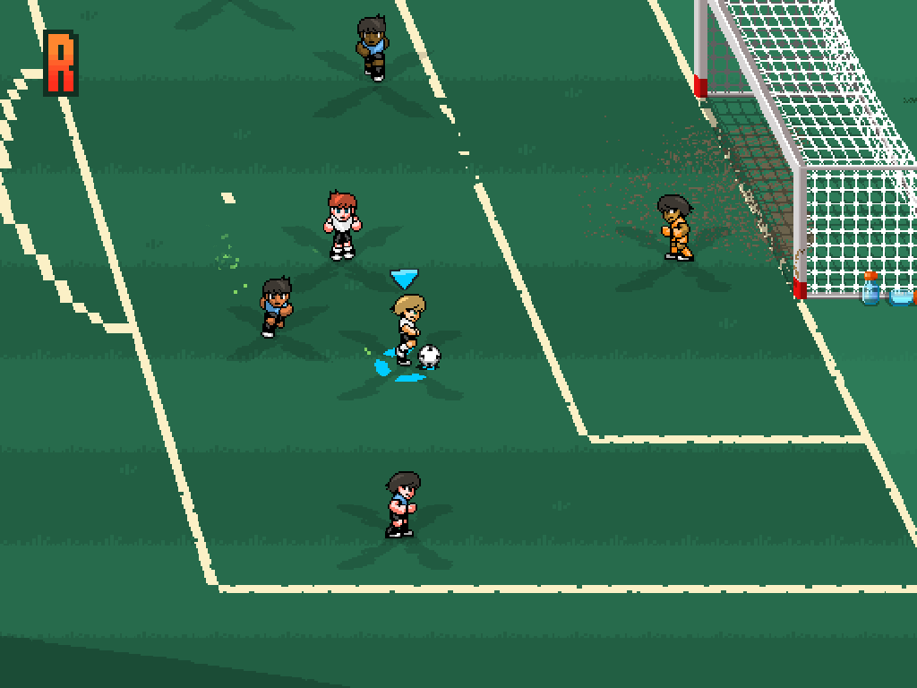 Chế độ Practice Mode trong Pixel Cup Soccer 16