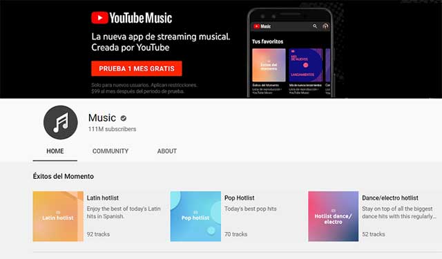 YouTube là một trang web tuyệt vời để nghe mọi thể loại nhạc