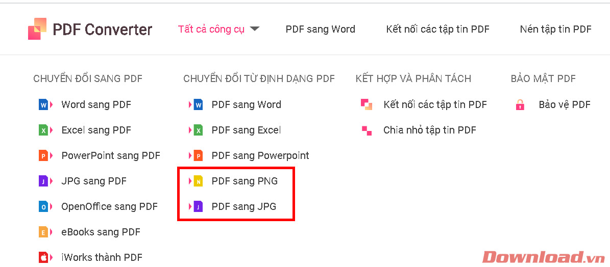 Chọn tệp PDF