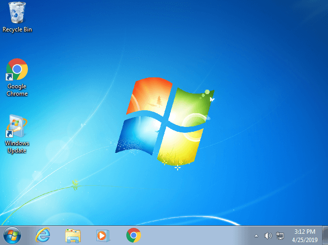 Màn hình Windows 7
