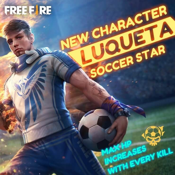 Nhân vật Lucas trong game Free Fire