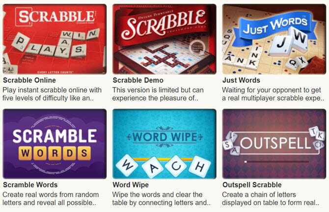 Trò chơi ScrabbleTrò chơi trực tuyến