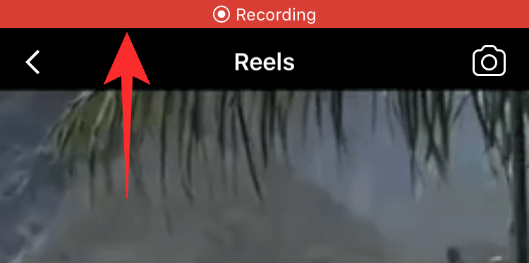 Quay video Reel bằng tính năng ghi hình trên iPhone
