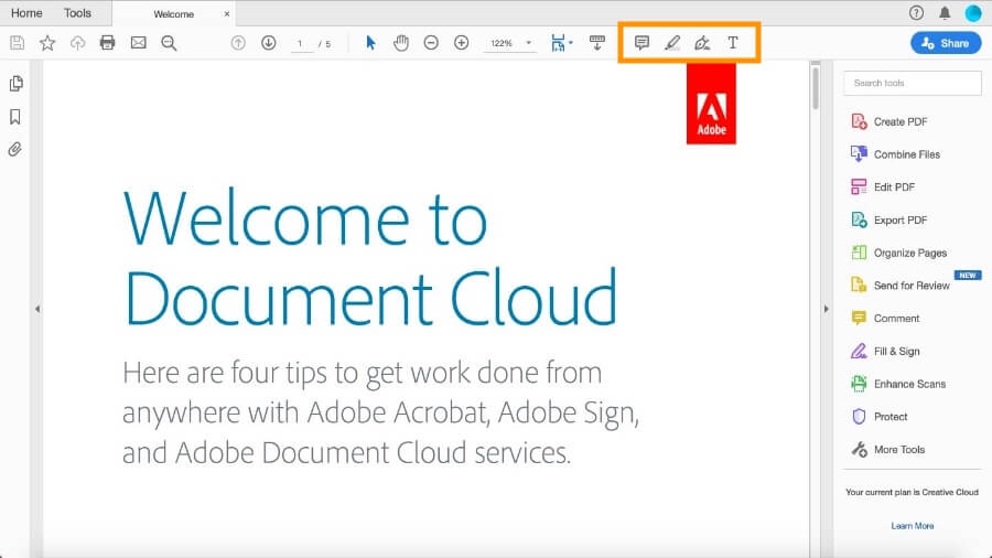 Hướng dẫn sử dụng Adobe Acrobat Pro DC để tạo và quản lý file PDF