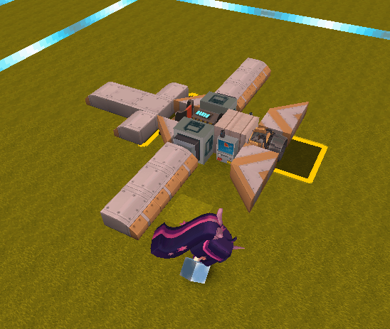 Mẫu máy bay Mini World Block Art